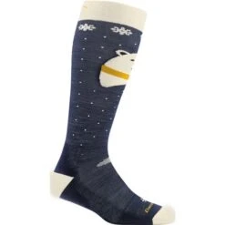 Youth Darn Tough Polar Bear Cushion Socks