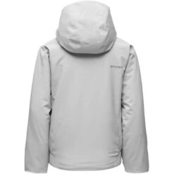Spyder Lola Insulated Jacket - Girl's -Winter Kids Clothing Store 195048 spyn lola silver 2