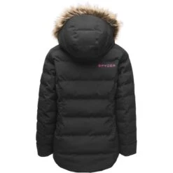 Spyder Girls Zadie Synthetic Down Jacket -Winter Kids Clothing Store 195050 spyn atlas syn down black 2
