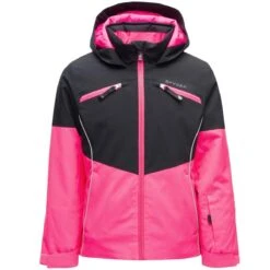 Spyder Conquer Jacket - Girl's -Winter Kids Clothing Store 195052 spyn conquer bryte bubblegum l