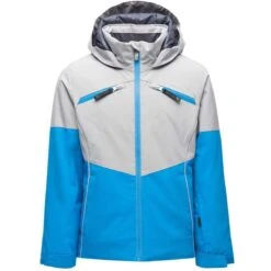Spyder Conquer Jacket - Girl's -Winter Kids Clothing Store 195052 spyn conquer lagoon l