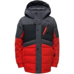 Spyder Trick Synthetic Down Jacket - Toddler Boy's -Winter Kids Clothing Store 195082 spyn trick syn down volcano l