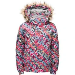 Spyder Bitsy Lola Jacket - Girl's -Winter Kids Clothing Store 195104 spyn bitsy lola friends forever pr l