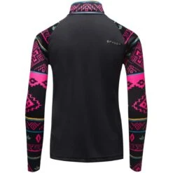 Spyder Girls Surface Zip T-Neck 8 Spyder Girls Surface Zip T-Neck -Winter Kids Clothing Store 196052 spyn surface zt sweater weather print 2