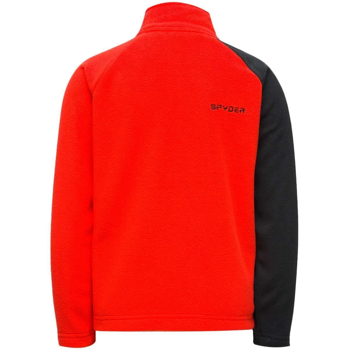 Spyder Mini Speed Fleece Zip T-Neck - Youth Boy's Spyder Mini Speed Fleece Zip T-Neck - Youth Boy's -Winter Kids Clothing Store 196082 spyn mini spd fleece zt volcano 2