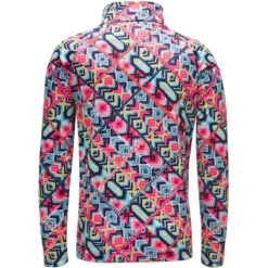 Spyder Toddler Girls Reflect Zip T-Neck -Winter Kids Clothing Store 196096 spyn bitsy rflt zt friends forever pr 2