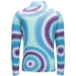 Spyder Toddler Girls Reflect Zip T-Neck -Winter Kids Clothing Store 196096 spyn bitsy rflt zt magic eyes print v 2