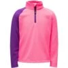 Spyder Speed Fleece Zip T-Neck - Youth Girl's