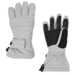 Spyder Girls Synthesis Ski Glove -Winter Kids Clothing Store 197056 spyn syn glv silver l
