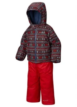 Columbia Youth Frosty Slope Set -Winter Kids Clothing Store 20120182019columbiatoddlerfrostyslopesetredelementzigzag