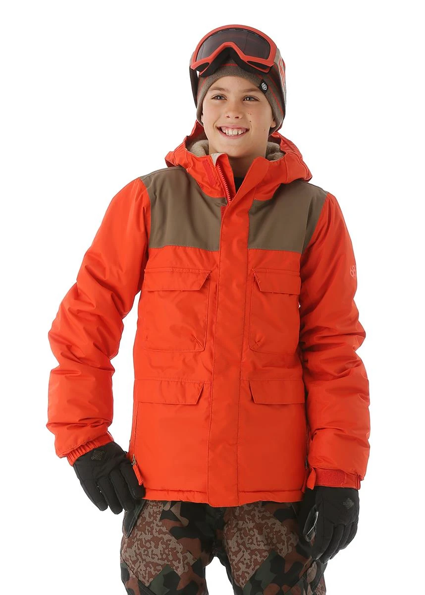 F15 Boys Approach Insulated Jacket 686 F15 Boys Approach Insulated Jacket -Winter Kids Clothing Store 20152016686boysapproachinsulatedjacketburntorange 1