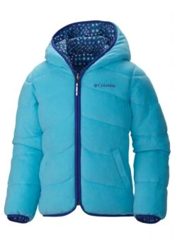 Columbia F15 Girls Dual Front Jacket -Winter Kids Clothing Store 20152016columbiagirlsdualfrontjacketlightgrapeprintreversible