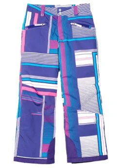 Spyder F15 Girls Vixen Tailored Pant -Winter Kids Clothing Store 20152016spydergirlsvixentailoredpanteveningvybeprint 1 4