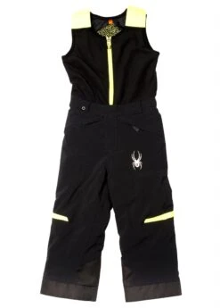 Spyder F15 Mini Expedition Pant -Winter Kids Clothing Store 20152016spyderminiexpeditionpantblackbryteyellow 3