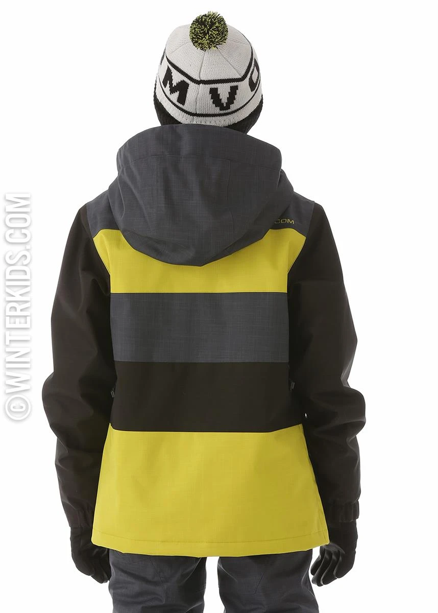 Boys Chiefdom Insulated Jacket Volcom Boys Chiefdom Insulated Jacket -Winter Kids Clothing Store 20152016volcomboyschiefdominsjacketcitranellegreenback