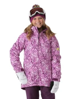 686 Girls Flora Insulated Jacket -Winter Kids Clothing Store 20162017686girlsflorainsulatedjacketwingprint