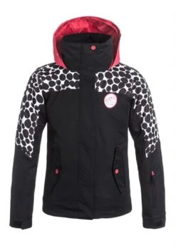Roxy Girls Jetty Colorblock Jacket 3 Roxy Girls Jetty Colorblock Jacket -Winter Kids Clothing Store 20162017roxygirlsrxjetcolorblockjacketirregulardots