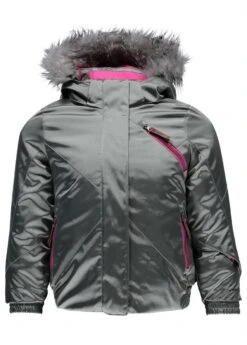 Spyder Bitsy Lola Jacket -Winter Kids Clothing Store 20162017spyderbitsylolajacketsilverbrytebubblegum