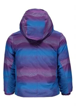 Spyder Bitsy Charm Jacket 2 Spyder Bitsy Charm Jacket -Winter Kids Clothing Store 20172018spyderbitsycharmjacketgrapestarprintfrenchblueb