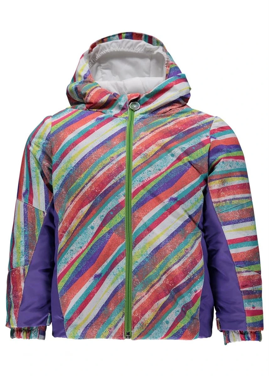 Bitsy Charm Jacket Spyder Bitsy Charm Jacket -Winter Kids Clothing Store 20172018spyderbitsycharmjacketmultisplatterprintiris
