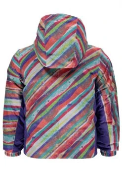 Spyder Bitsy Charm Jacket 6 Spyder Bitsy Charm Jacket -Winter Kids Clothing Store 20172018spyderbitsycharmjacketmultisplatterprintirisb