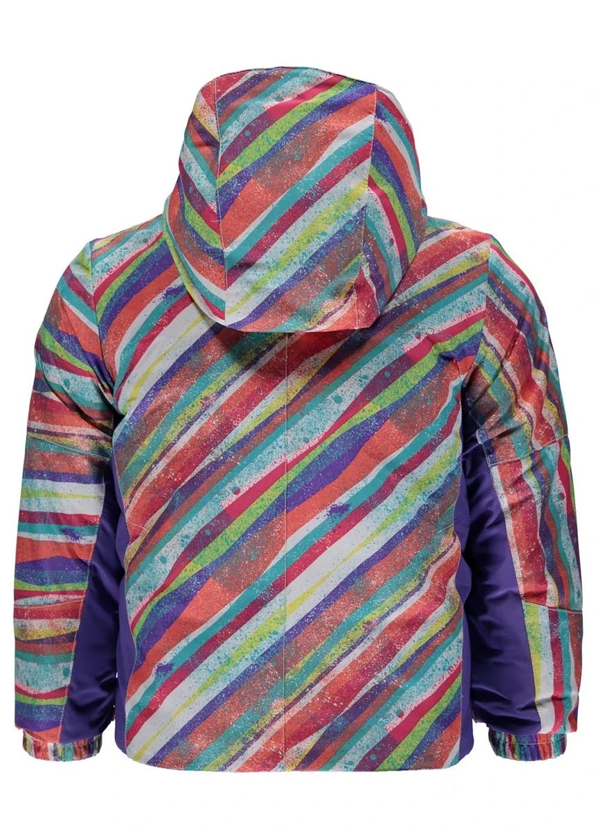 Bitsy Charm Jacket Spyder Bitsy Charm Jacket -Winter Kids Clothing Store 20172018spyderbitsycharmjacketmultisplatterprintirisb