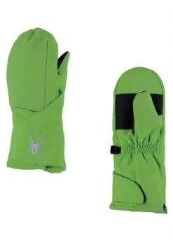 Spyder Bitsy Cubby Ski Mitten -Winter Kids Clothing Store 20172018spyderbitsycubbyskimittengreen