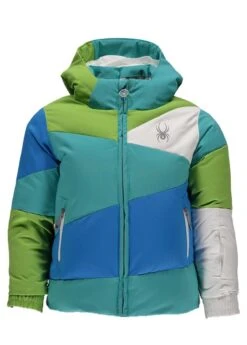 Spyder Bitsy Duffy Puff Jacket -Winter Kids Clothing Store 20172018spyderbitsyduffypuffjacketgreen