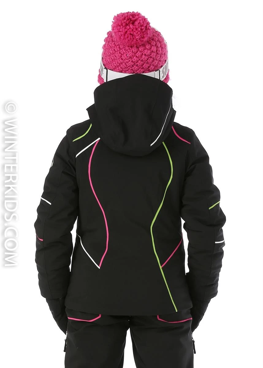 Girls Tresh Jacket Spyder Girls Tresh Jacket -Winter Kids Clothing Store 20172018spydergirlstreshjacketblackb