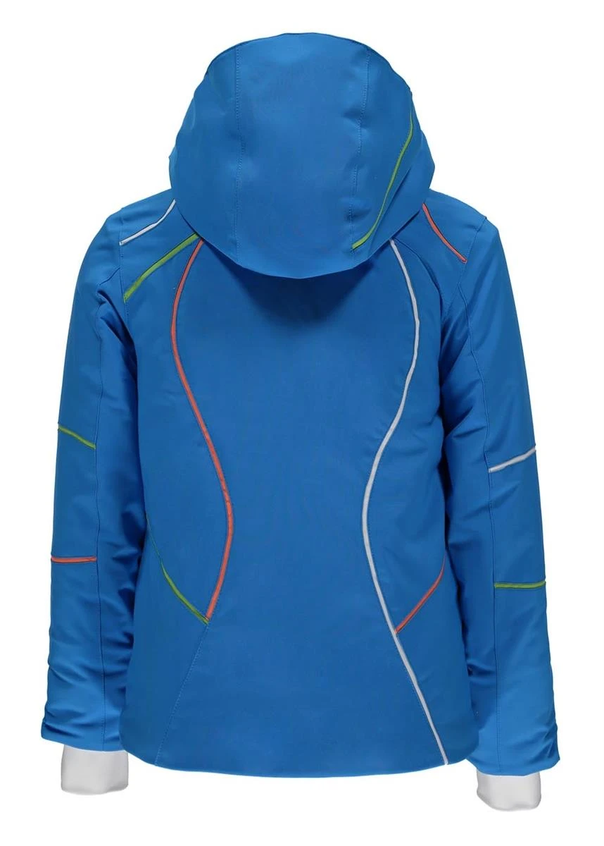 Girls Tresh Jacket Spyder Girls Tresh Jacket -Winter Kids Clothing Store 20172018spydergirlstreshjacketfrenchbluefreshwhiteb