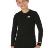 Youth Solid First Layer Long Sleeve Crewneck
