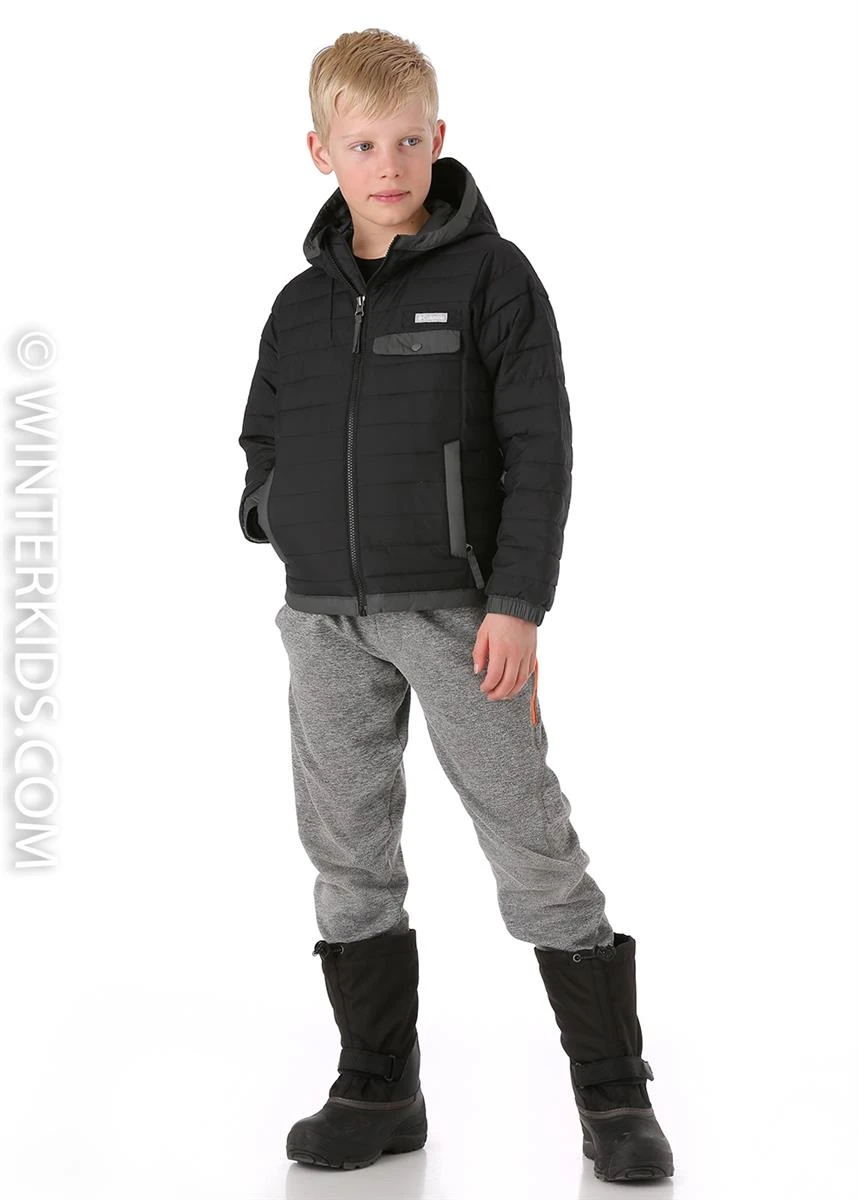Youth Mountainside Full Zip Jacket Columbia Youth Mountainside Full Zip Jacket -Winter Kids Clothing Store 20182019columbiayouthmountainsidefullzipjacketblackgrill2