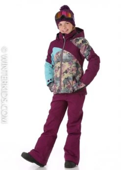 Obermeyer Jr Girls Tabor Jacket 4 Obermeyer Jr Girls Tabor Jacket -Winter Kids Clothing Store 20182019obermeyergirlstaborjacketveracamom3