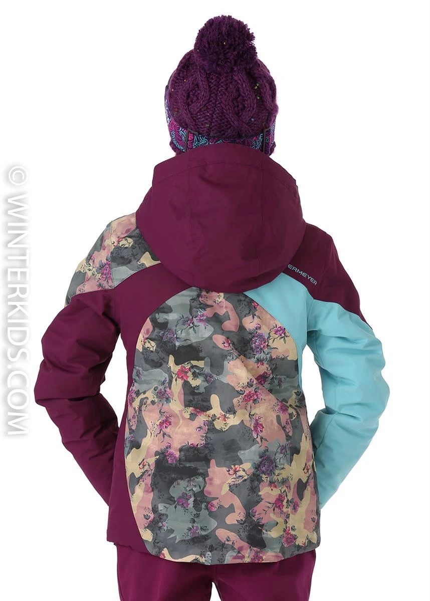 Jr Girls Tabor Jacket Obermeyer Jr Girls Tabor Jacket -Winter Kids Clothing Store 20182019obermeyergirlstaborjacketveracamom4