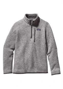 Patagonia Boys Better Sweater 1/4 Zip 2 Patagonia Boys Better Sweater 1/4 Zip -Winter Kids Clothing Store 20182019patagoniaboysbettersweaterquarterzipstonewash 1 1