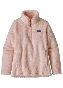 Patagonia Girls Los Gatos 1/4 Zip -Winter Kids Clothing Store 20182019patagoniagirlslosgatosquarterzippinkopal
