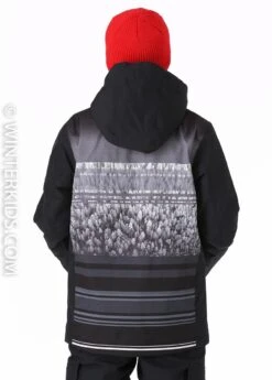 Quiksilver Boys Mission Engineered Youth Jacket 2 Quiksilver Boys Mission Engineered Youth Jacket -Winter Kids Clothing Store 20182019quiksilverboysmissionengineeredjacketblackm3