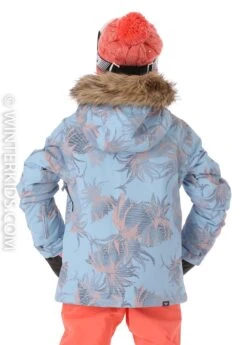 Roxy Girls American Pie Girl Jacket -Winter Kids Clothing Store 20182019roxygirlsamericanpiejacketpowderbluem4