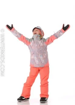 Roxy Girls Sassy Girl Jacket -Winter Kids Clothing Store 20182019roxygirlssassyjacketminimalgreym4