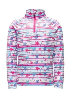 Spyder Bitsy Limitless Star Stripe T-Neck