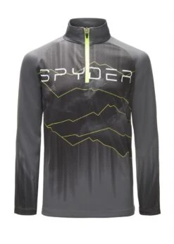 Spyder Boys Limitless Rising T-Neck -Winter Kids Clothing Store 20182019spyderboyslimitelessrisingtneckpolarblackbryteyellow