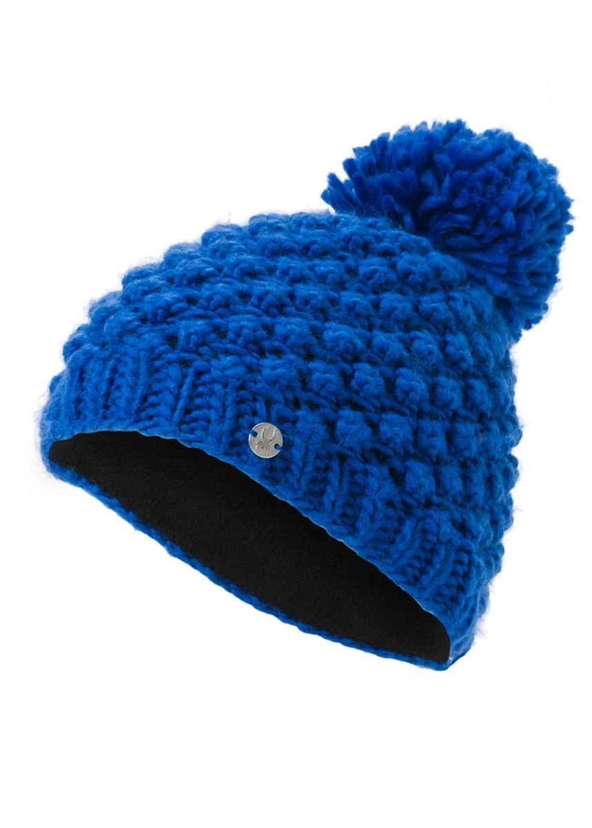 Girls Brrr Berry Hat Spyder Girls Brrr Berry Hat -Winter Kids Clothing Store 20182019spydergirlsbrrrberryhatturkishseawhite