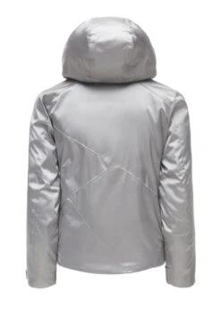 Spyder Girls Lola Jacket -Winter Kids Clothing Store 20182019spydergirlslolajacketsilversilverblackb