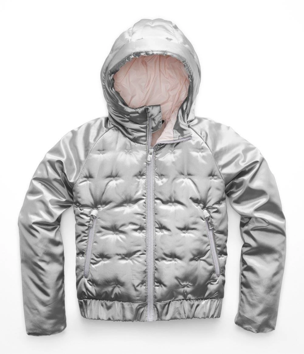 Girls Mashup Full Zip The North Face Girls Mashup Full Zip -Winter Kids Clothing Store 20182019thenorthfacegirlsmashupfullzipmetallicsilver