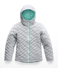 The North Face Girls Thermoball Hoodie 4 The North Face Girls Thermoball Hoodie -Winter Kids Clothing Store 20182019thenorthfacegirlsthermoballhoodiemidgrey
