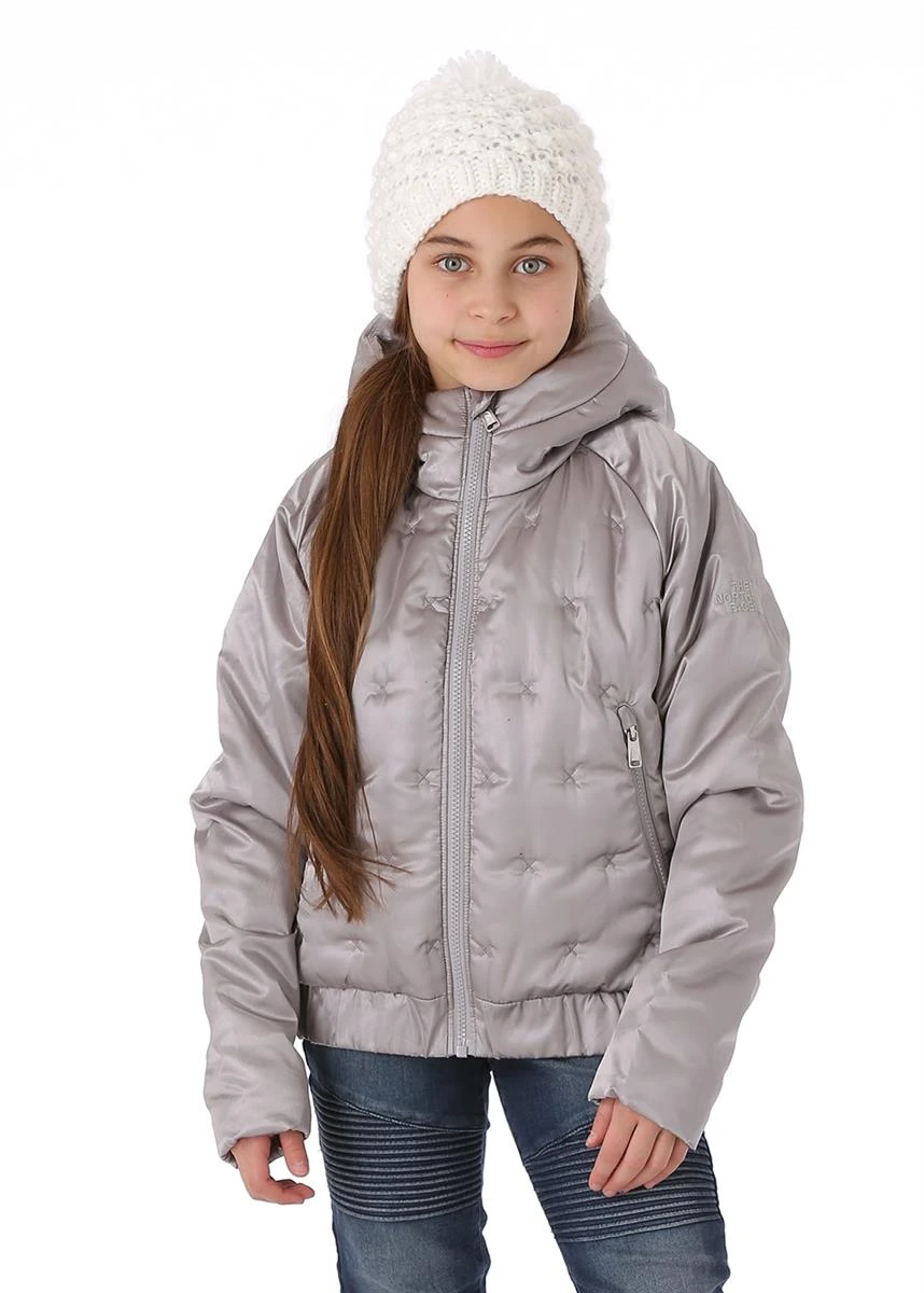 Girls Mashup Full Zip The North Face Girls Mashup Full Zip -Winter Kids Clothing Store 20182019tnfgirlsmashupjacketsilverm