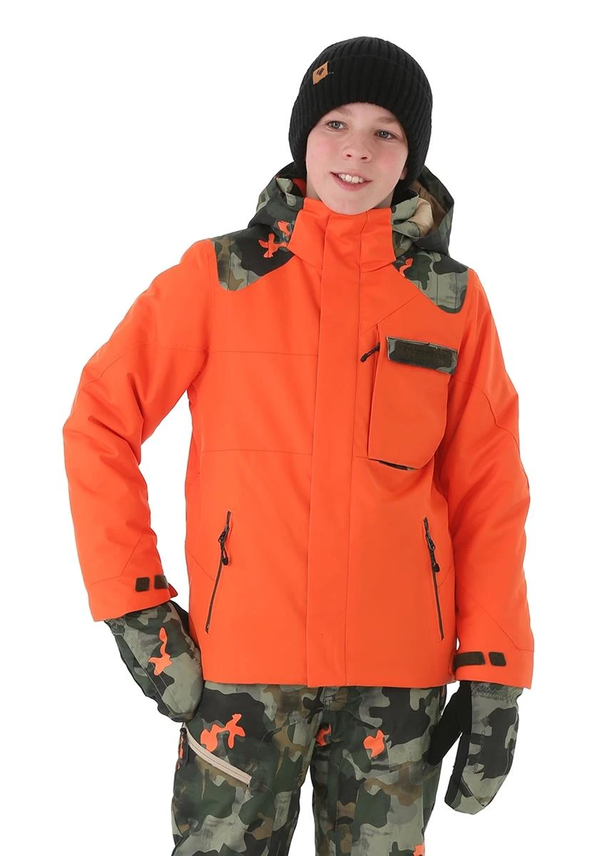 Boys Outland Jacket Obermeyer Boys Outland Jacket -Winter Kids Clothing Store 20192020obermeyerboysoutlandjackethotshotm