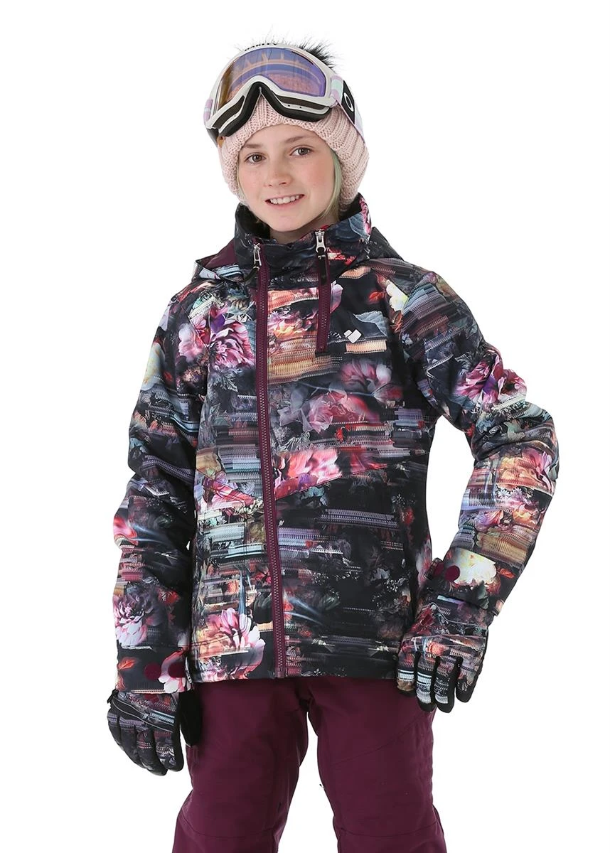 Girls Taja Print Jacket Obermeyer Girls Taja Print Jacket -Winter Kids Clothing Store 20192020obermeyergirlstajaprintjacketscatteredfloralm