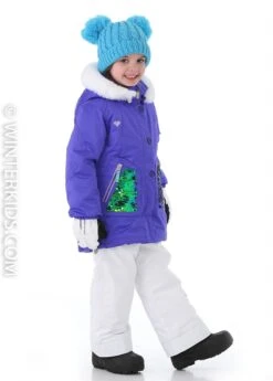 Obermeyer Toddler Girls Sparkle-Girl Jacket -Winter Kids Clothing Store 20192020obermeyertoddlergirlssparklegirljacketfrereignm3