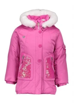 Obermeyer Toddler Girls Sparkle-Girl Jacket -Winter Kids Clothing Store 20192020obermeyertoddlergirlssparklegirljacketpinkypromise